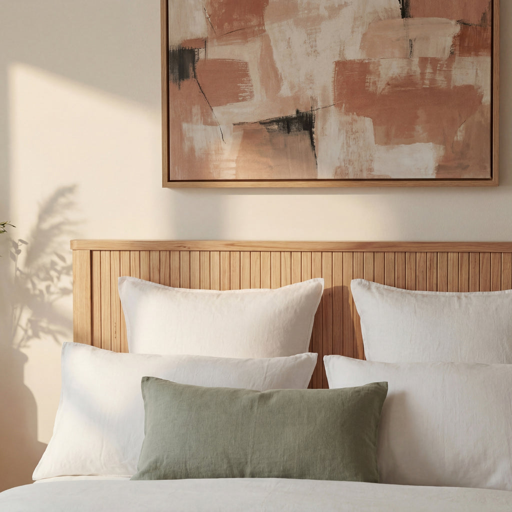 Arushi Queen Bed Frame Natural