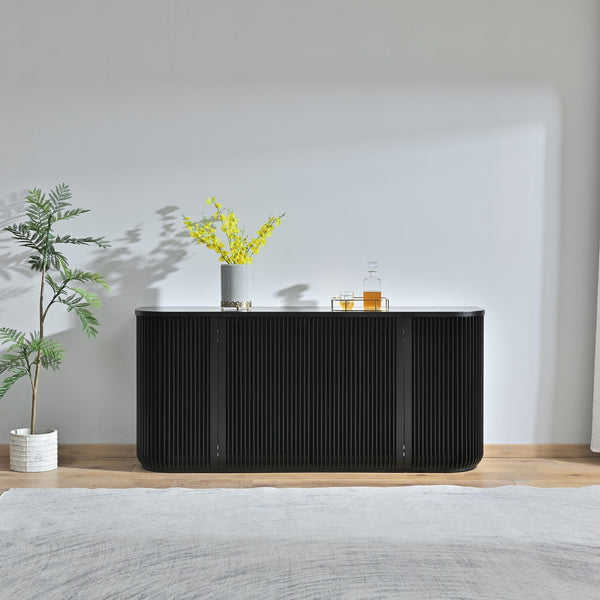 Arvin 173cm Buffet Table Black