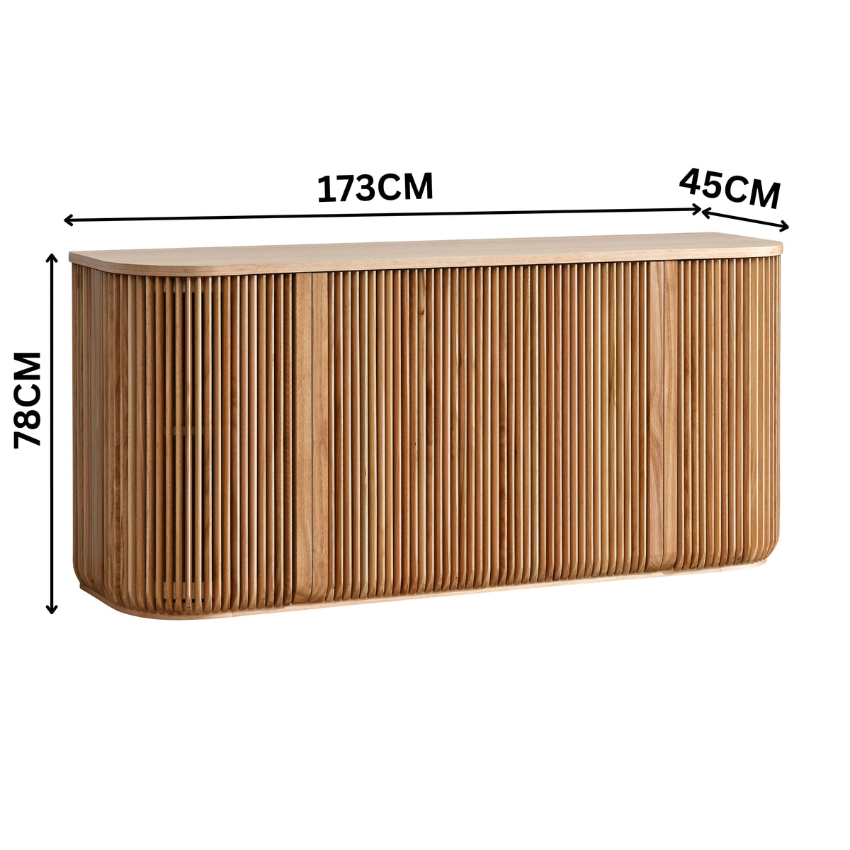 Arvin 173cm Buffet Table Natural