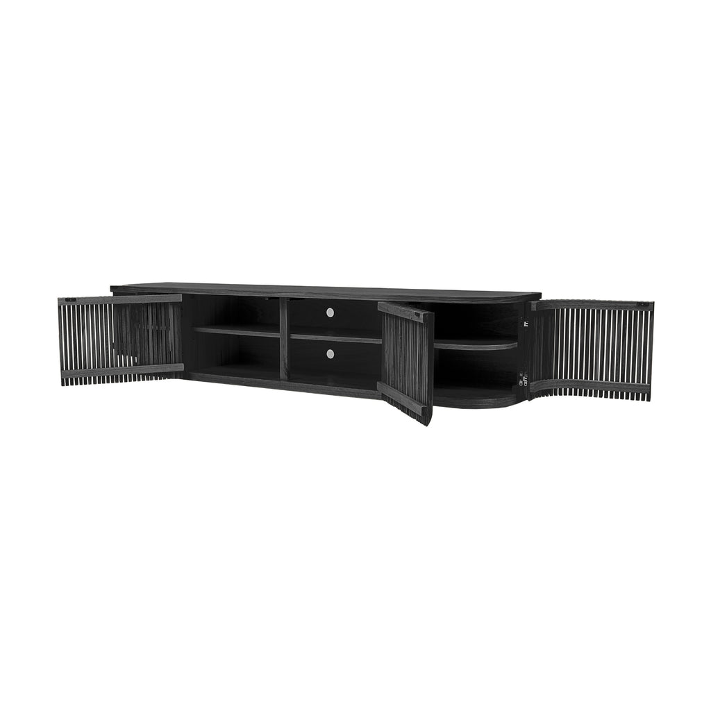 Arvin 215cm ETU Entertainment TV Unit Black