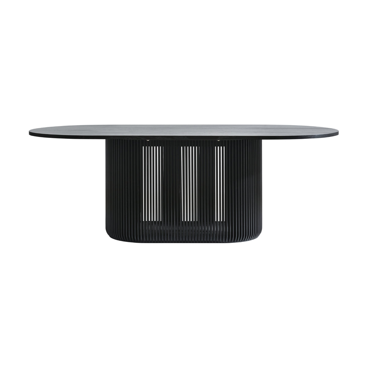 Arvin 220cm Ovan Dining Table Black
