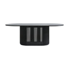 Arvin 220cm Ovan Dining Table Black