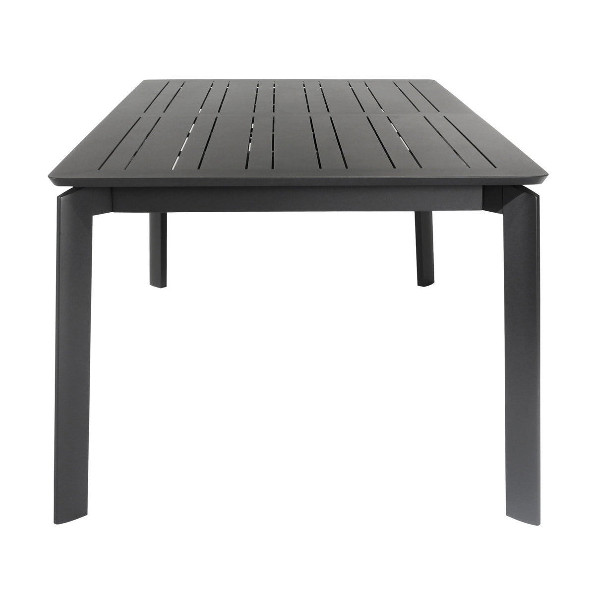Ataman 200-300cm Extension Aluminium Outdoor Dining Table Dark Grey