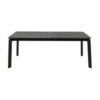 Ataman 200-300cm Extension Aluminium Outdoor Dining Table Dark Grey