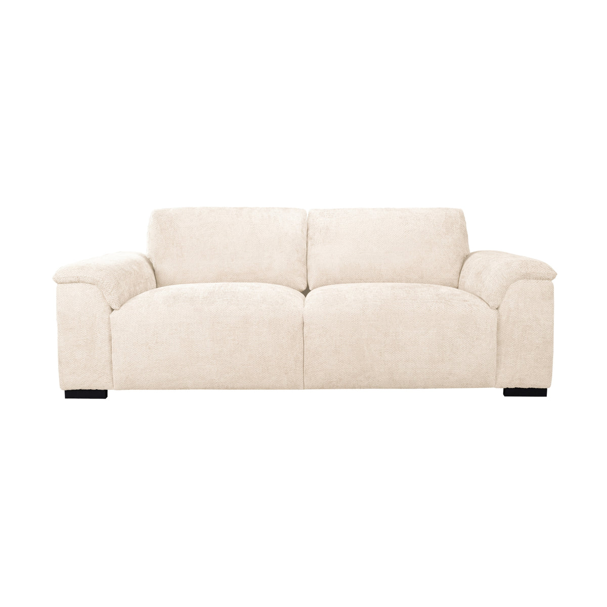 Avon 2 Seater Fabric Sofa Sand Beige