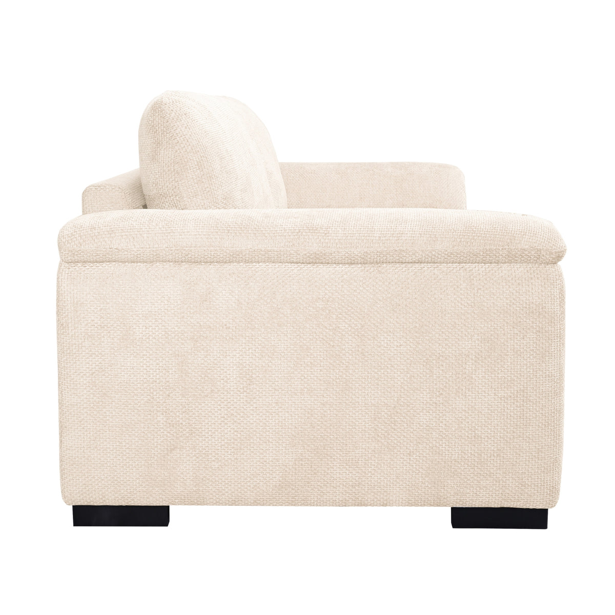 Avon 2+3 Seater Fabric Sofa Sand Beige