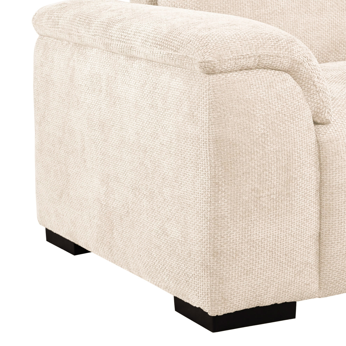 Avon 2+3 Seater Fabric Sofa Sand Beige
