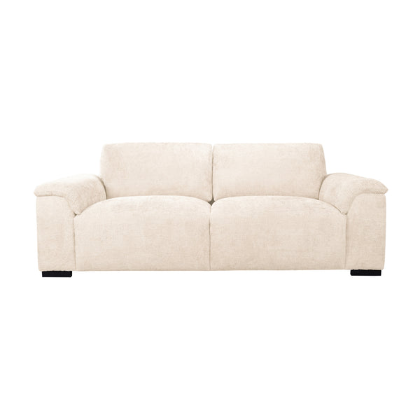 Avon 3 Seater Fabric Sofa Sand Beige