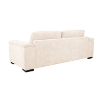 Avon 3 Seater Fabric Sofa Sand Beige
