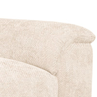 Avon 3 Seater Fabric Sofa Sand Beige