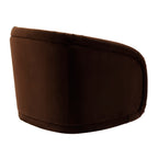 Avonia Swivel Occasional Boucle Chair Chocolate