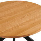 Barlo 120cm Round Dining Table Natural