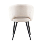 Barlo 7pc Dining Set 200cm Table 6 Beige Chair Natural
