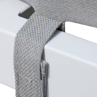 Bellavista 2 Seater Outdoor Sofa Lounge Aluminium Frame White