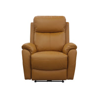 Berkeley Leather Electric Recliner Sofa Suite 3 + 1 + 1 Tangerine