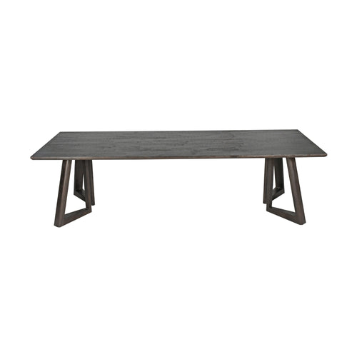 Besteneer 280cm Solid Timber Dining Table Chocolate