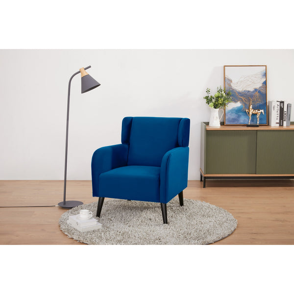 Bianca Accent Chair Armchair Dark Blue 