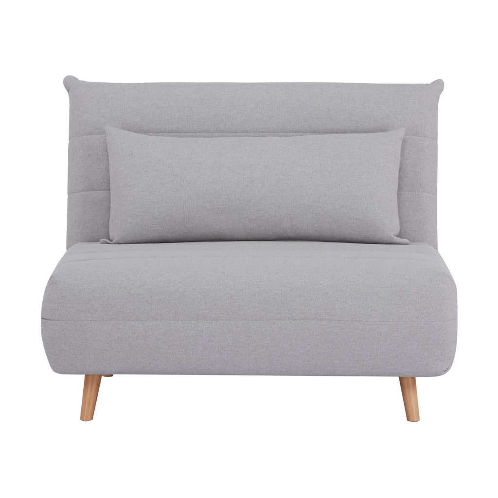 Bishop Single Sofa Bed Grey 