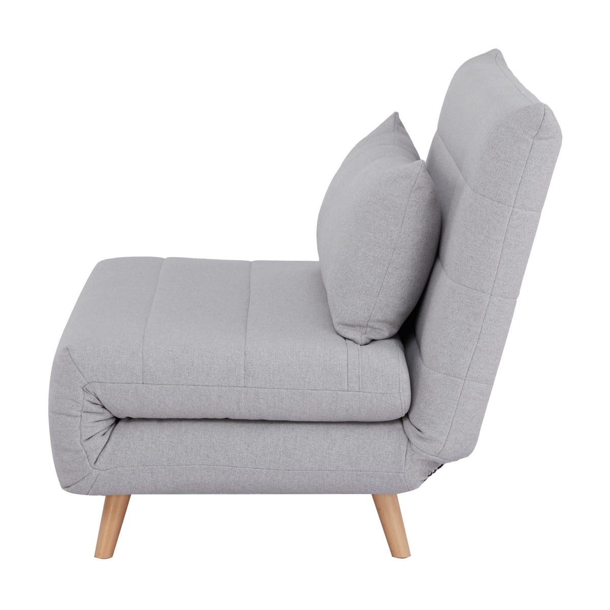 Bishop Single Sofa Bed Grey 
