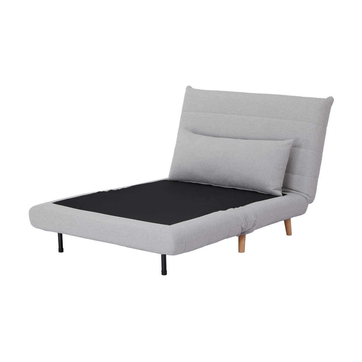 Bishop Single Sofa Bed Grey 