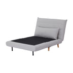 Bishop Single Sofa Bed Grey 
