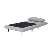 Bishop Single Sofa Bed Grey 
