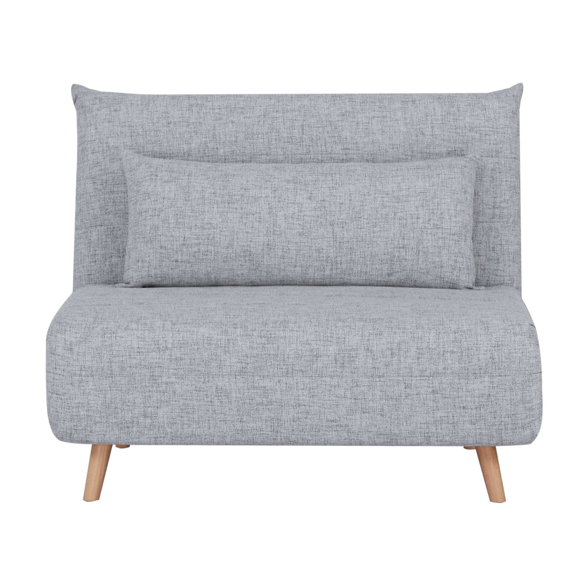 Bishop Single Sofa Bed Light Grey 