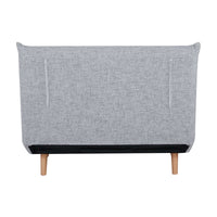 Bishop Single Sofa Bed Light Grey 