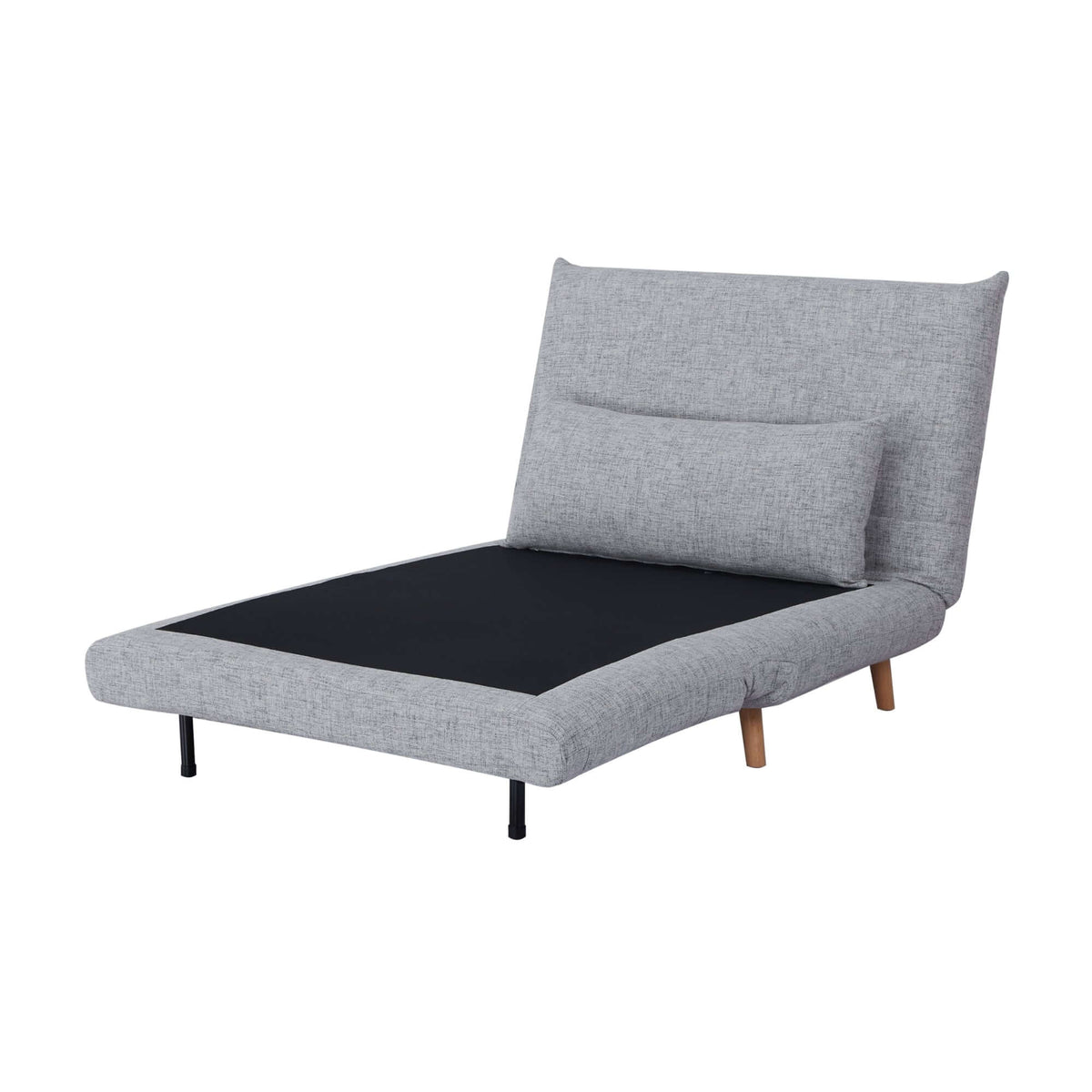 Bishop Single Sofa Bed Light Grey 