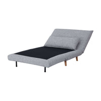 Bishop Single Sofa Bed Light Grey 