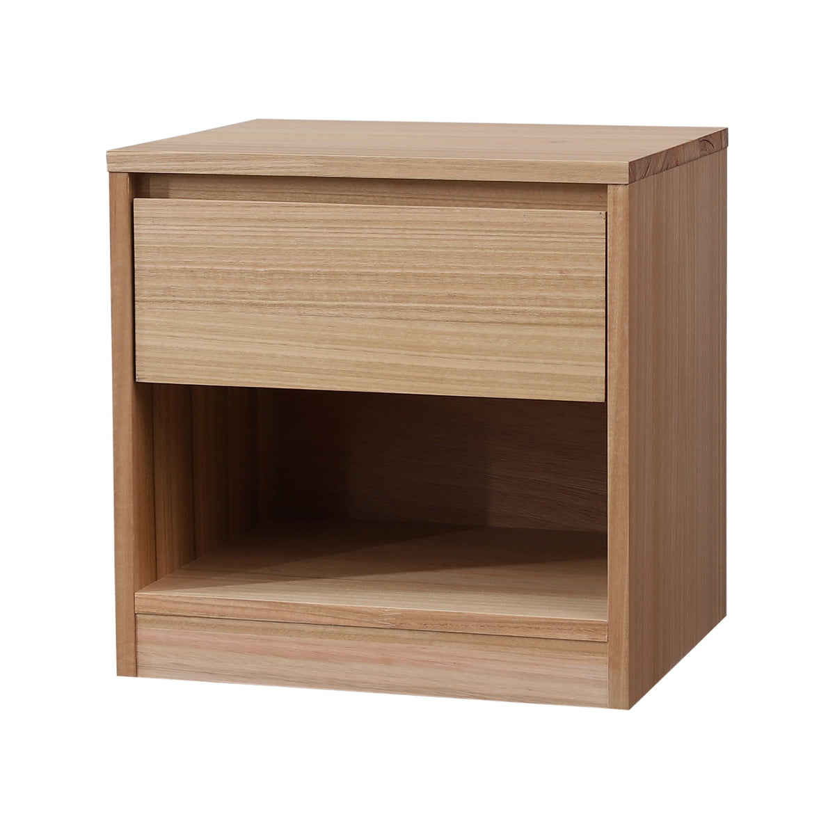 Brad 1 Drawer Bedside Table Natural