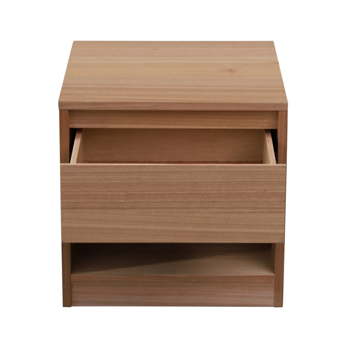 Brad 1 Drawer Bedside Table Natural