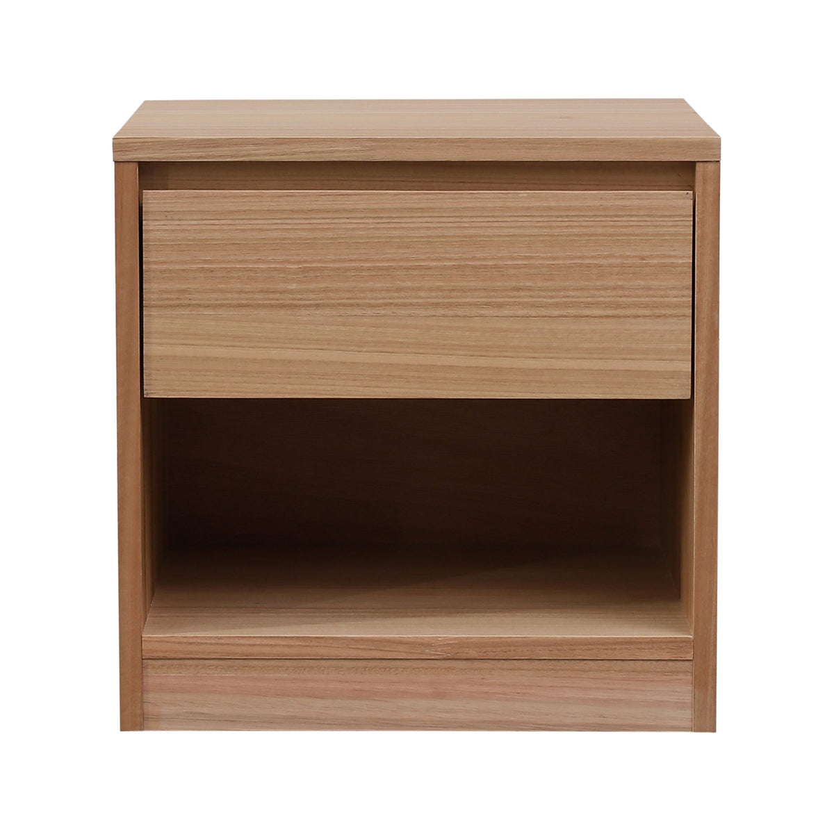 Brad 1 Drawer Bedside Table Natural