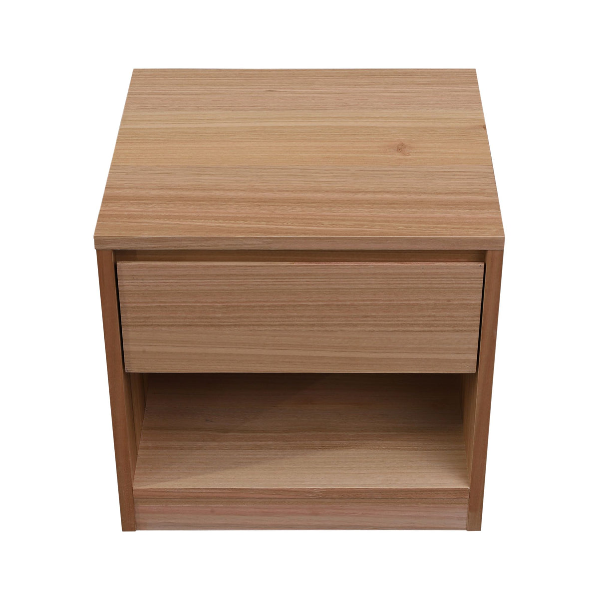 Brad 1 Drawer Bedside Table Natural