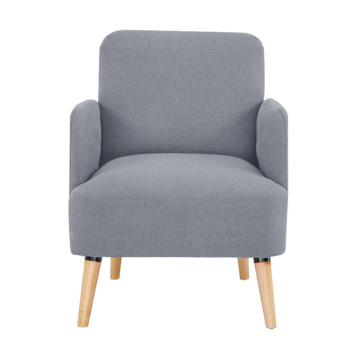 Brianna Accent Chair Armchair Light Grey 