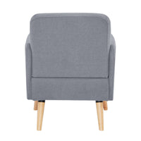 Brianna Accent Chair Armchair Light Grey 