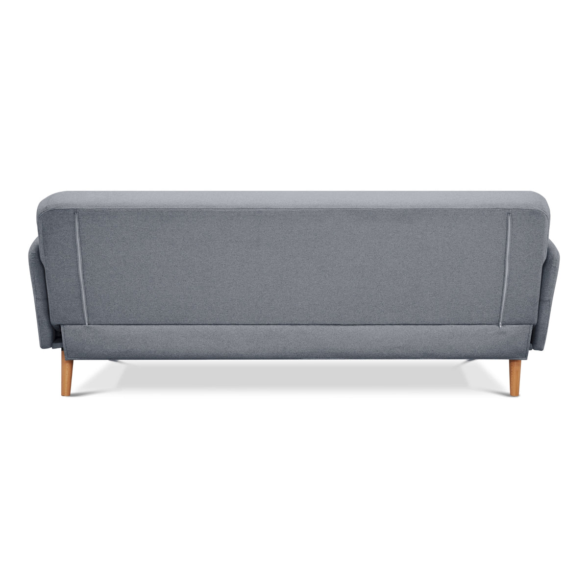 Brianna 3 Seater Fabric Sofa Bed Light Grey 