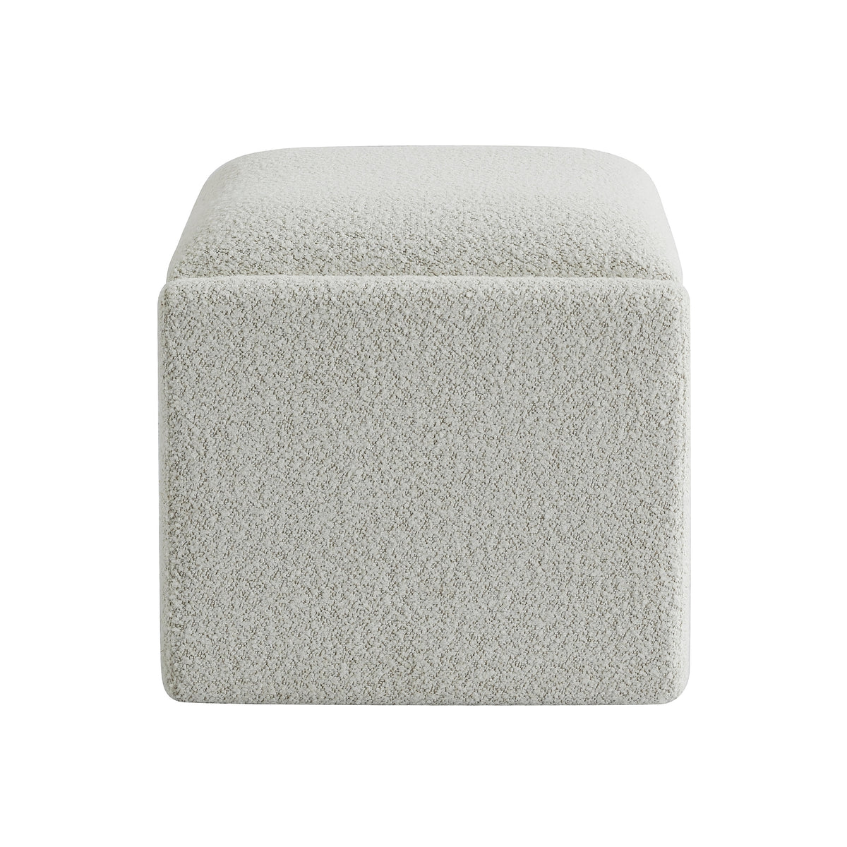 Broadway 60cm Boucle Ottoman Ivory