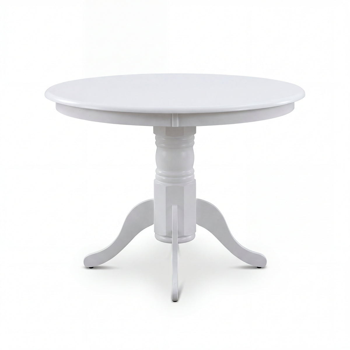 Cairns 106cm Round Hampton Dining Table White