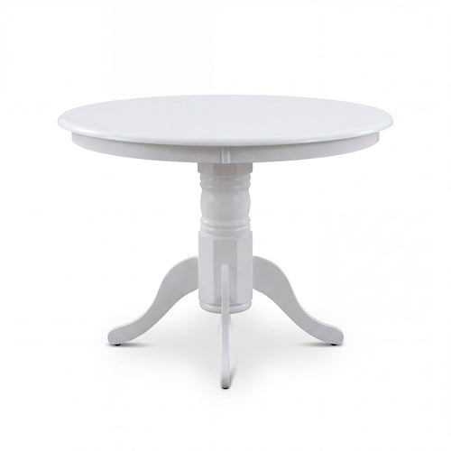 Cairns 106cm Round Hampton Dining Table White