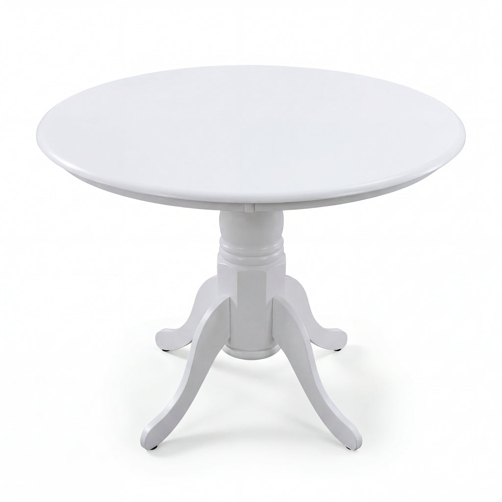 Cairns 106cm Round Hampton Dining Table White