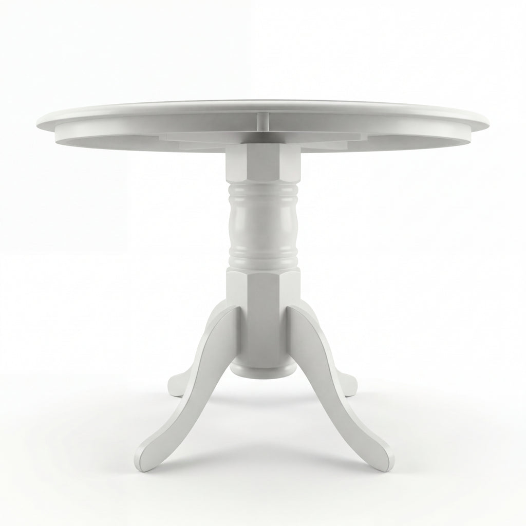 Cairns 106cm Round Hampton Dining Table White