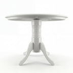 Cairns 106cm Round Hampton Dining Table White