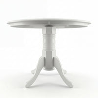 Cairns 106cm Round Hampton Dining Table White