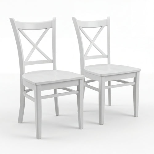 Cairns 2pc Set Hampton Dining Chair White