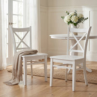 Cairns 2pc Set Hampton Dining Chair White