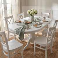 Cairns 2pc Set Hampton Dining Chair White