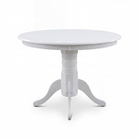 Cairns 5pc Set 106cm Hampton Dining Table Chair White
