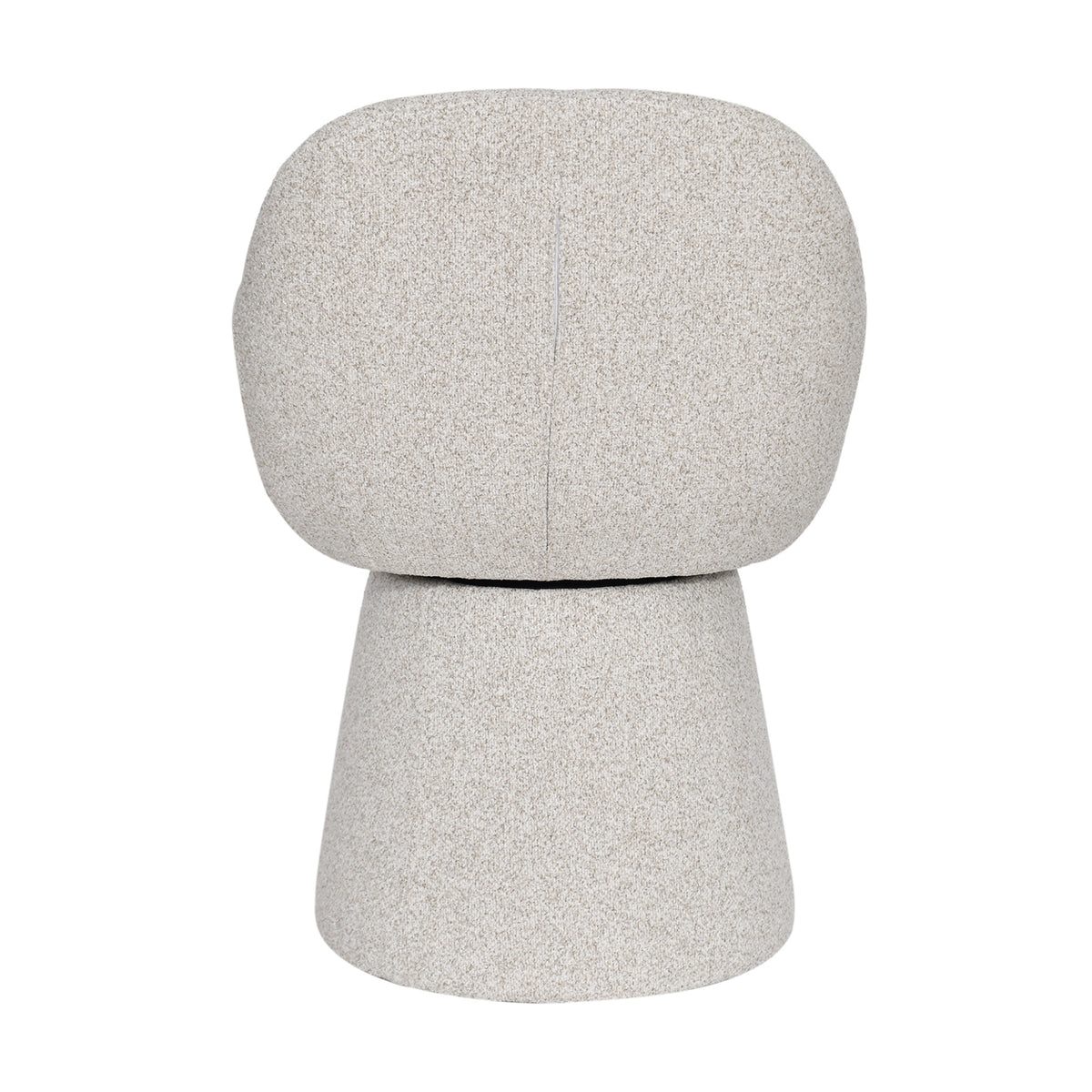 Cali Fabric Swivel Dining Chair Grey