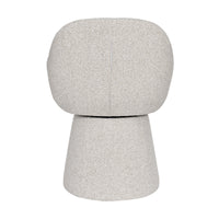 Cali Fabric Swivel Dining Chair Grey
